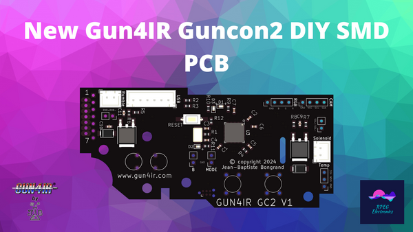 New Gun4IR Guncon2 DIY SMD PCB