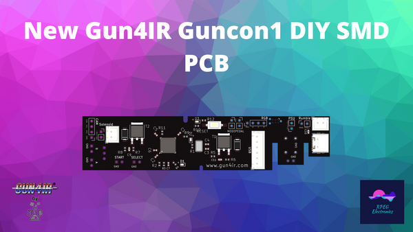 New Gun4IR Guncon1 DIY SMD PCB