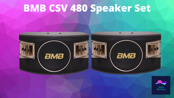 BMB CSV 480 10" Professional Karaoke Speakers