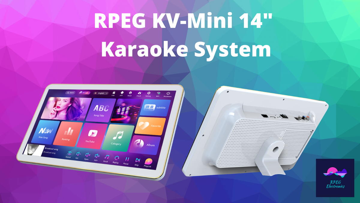 RPEG KV-Mini 14 Inch Karaoke System 512GB SSD – RPEG Electronics