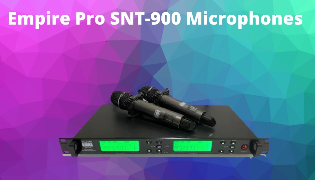 Empire Pro SNT900 High Power Premium Wireless Microphones RPEG