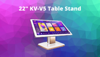 INANDON KV-V5 Max 22" All in One Karaoke System Table Stand