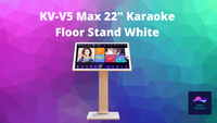 INANDON KV-V5 Max 22" All in One Karaoke System Floor Stand