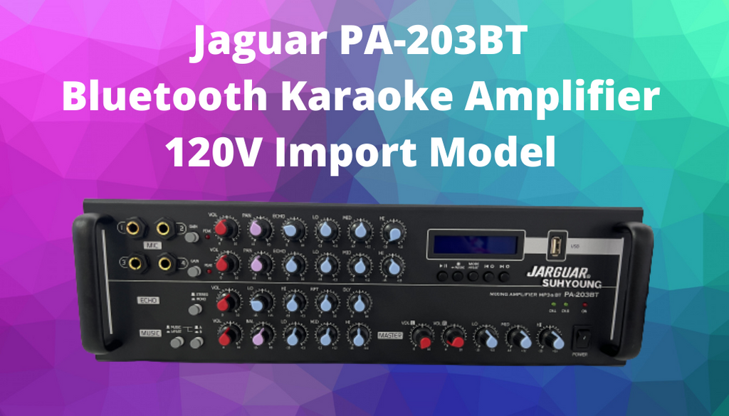 Jaguar PA-203BT Mixer Amplifier