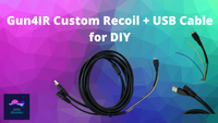 Gun4IR Custom Recoil + USB Cable for DIY (10 Feet)