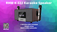 RHM K-222 Karaoke Speaker